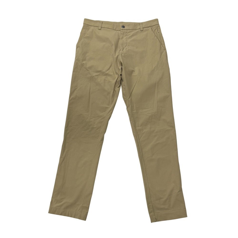 Lululemon Commission ABC Pants 31‎ x 31 Warpstreme Tan Khaki Mens Chino